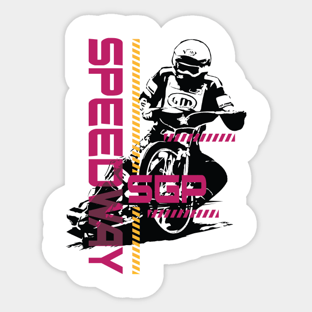 Speedway Grand Prix Championship Sticker by CGD